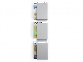 Wall Case magazine rack. 