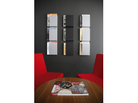 Wall Case magazine rack. 