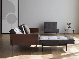 Splitback Lauge sofa bed.