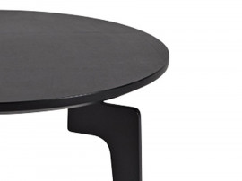 Table basse scandinave modèle Ballerup Chêne Ø 45 cm