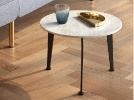 Coffee table Ø 45 cm model Ballerup Marble 