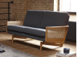 Canapé scandinave modèle Hanne, Cannage. 2 places  