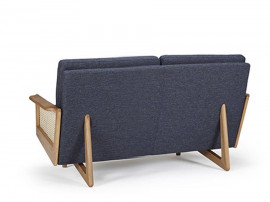 Canapé scandinave modèle Hanne, Cannage. 2 places  