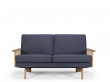 Canapé scandinave modèle Hanne, Cannage. 2 places  