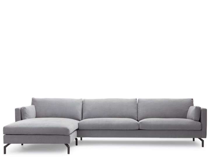 Scandinavian sofa model Fam with   Chaiselounge left.