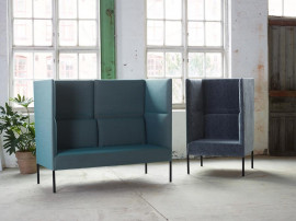 Molto Sofa. 1 seater. High backrest. 