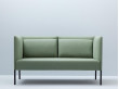 Molto Sofa. 2 seater. Low backrest. 