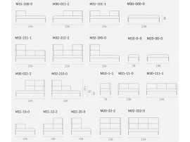 Molto modular Sofa. 