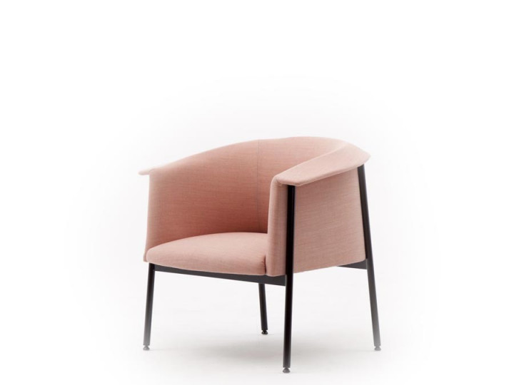 Kavai armchair. Metal frame. 