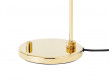 Petite Machine floor lamp in brass