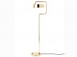 Petite Machine floor lamp in brass