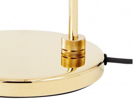 Petite Machine floor lamp in brass