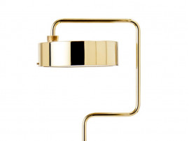 Petite Machine floor lamp in brass