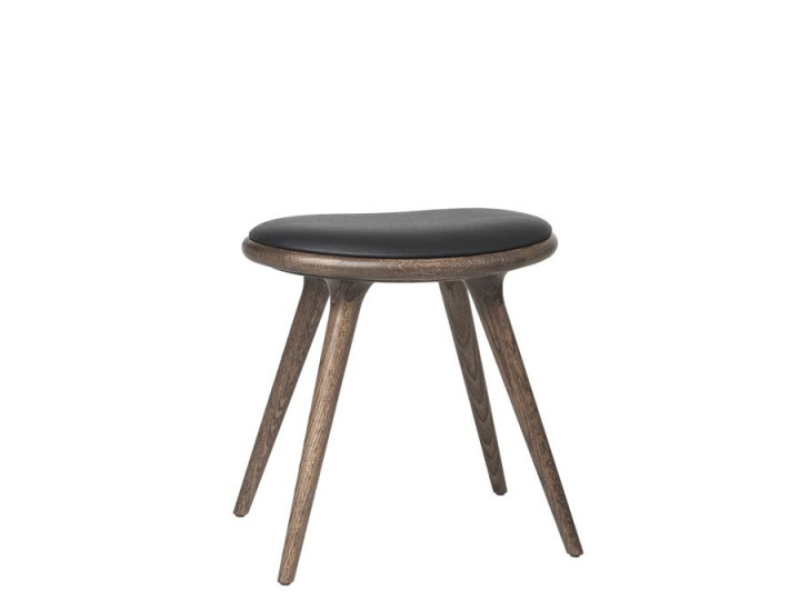 Low Stool. 47 cm. Sirka grey stained  oak.  