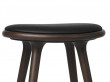 High Stool. 69 cm or 74 cm. Dark stained beech 