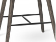 High Stool. 69 cm or 74 cm. Sirka grey stained  oak.  