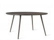 Table de repas scandinave modèle Accent. Ø 140 cm. 6 pers.