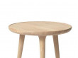 Table d'appoint scandinave modèle Accent chêne.  Ø 45 cm, 2 tailles