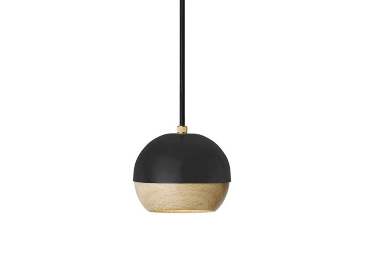 Suspension scandinave modèle Ray. Taille S. Noir.  