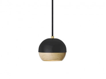 Suspension scandinave modèle Ray. Taille S. Noir.  