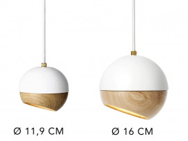 Suspension scandinave modèle Ray. Taille S. Blanc