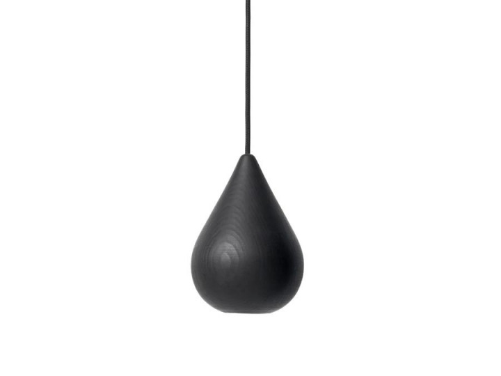 Liuku Drop Pendant. Black. 