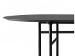 Table de repas scandinave Snaregade ovale. 8-10  pers.