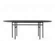 Table de repas scandinave Snaregade ovale. 8-10  pers.