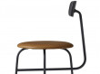 Chaise de repas scandinave modèle Afteroom 4. Assise en cuir.  