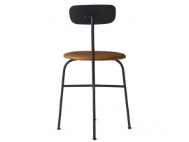 Chaise de repas scandinave modèle Afteroom 4. Assise en cuir.  