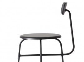 Chaise de bar scandinave modèle Afteroom. Bois, noir. 63 cm ou 73 cm