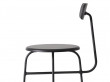 Chaise de bar scandinave modèle Afteroom. Bois, noir. 63 cm ou 73 cm