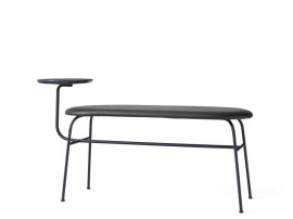 Banc scandinave modèle Afteroom. Cuir noir