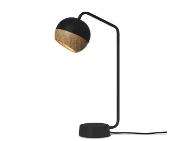 Lampe à poser scandinave modèle Ray. Noir. 