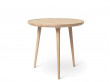 Table d'appoint scandinave modèle Accent chêne. Ø 60 cm