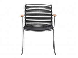 CLICK outdoor dinning chair with arm rest