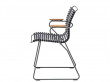 CLICK outdoor dinning chair with arm rest