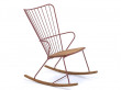 Fauteuil à bascule ou rocking chair d'exterieur scandinave modèle PAON 5 coloris