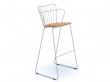 Tabouret de bar d'exterieur scandinave modèle PAON 5 coloris