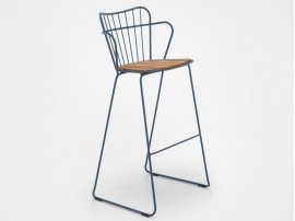 Tabouret de bar d'exterieur scandinave modèle PAON 5 coloris