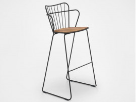 Tabouret de bar d'exterieur scandinave modèle PAON 5 coloris