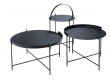 Edge outdoor tray table Ø 46 cm