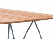 Table de repas scandinave d'extérieur  modèle Sketch 160 cm. 4/6 pers.