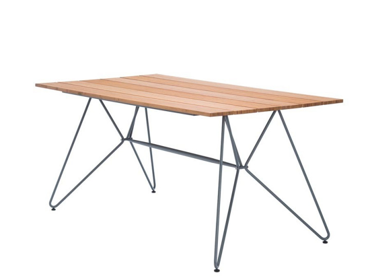 Sketch outdoor dining table, 160 cm. 4-6 seats