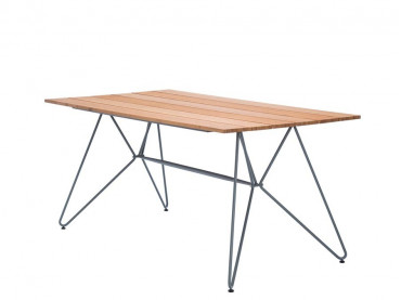 Table de repas scandinave d'extérieur  modèle Sketch 220 cm. 6/8 pers.