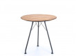 Table de repas scandinave d'extérieur  modèle Circum, Ø 74 cm. 2 pers.