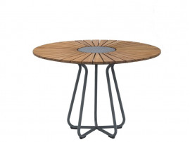 Table de repas scandinave d'extérieur  modèle Circle Ø 110 cm. 4-6 pers.