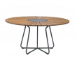 Circle outdoor dining table,  Ø 150 cm. 8-10 seats