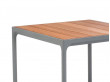 Table de repas scandinave d'extérieur  modèle Four Grey, 4 pers.