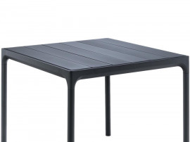 Four Aluminium, outdoor dining table,  4 seats.